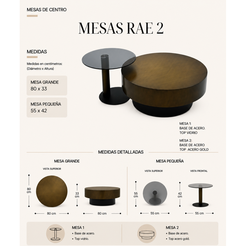 MESA DE CENTRO RAE 2 