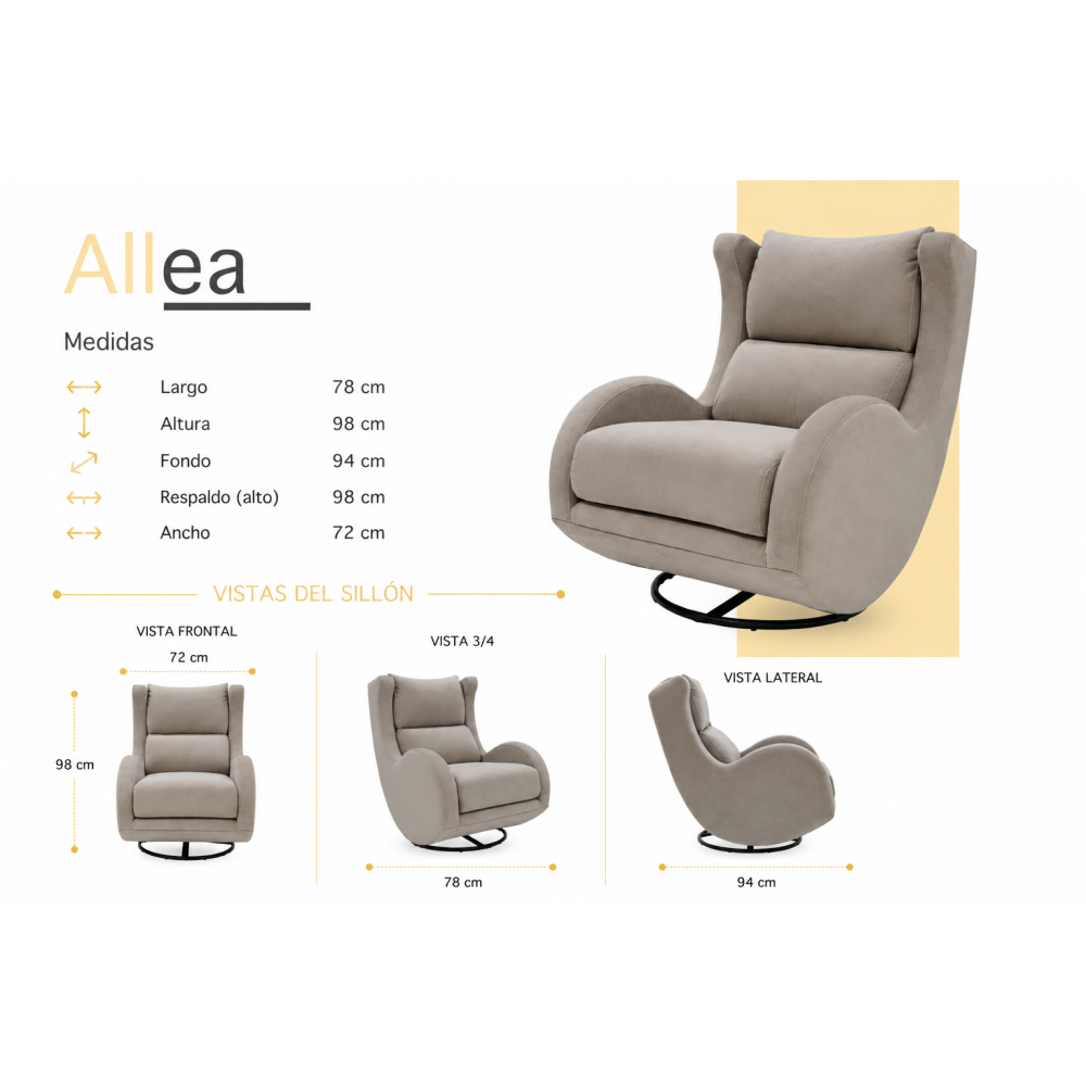ALLEA OCASIONAL ( MECEDORA Y GIRATORIA )